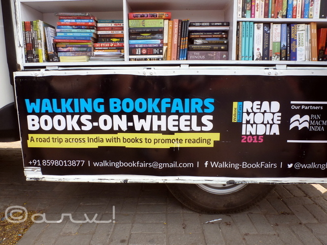 india's-first-walking-bookfair-by-akshay-and-shatabdi-from-orissa-in-jaipur-outside-home-cafe-jaipurthrumylens