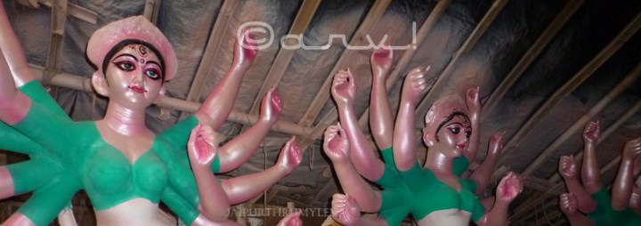 durgapuja-in-jaipur-bengali-workers-durga-mata