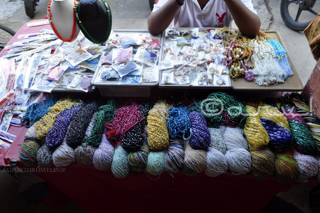 gem stone beads seller in johari bazaar jaipur