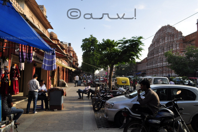 Hawa Mahal market sirehdyodi bazaar jaipur