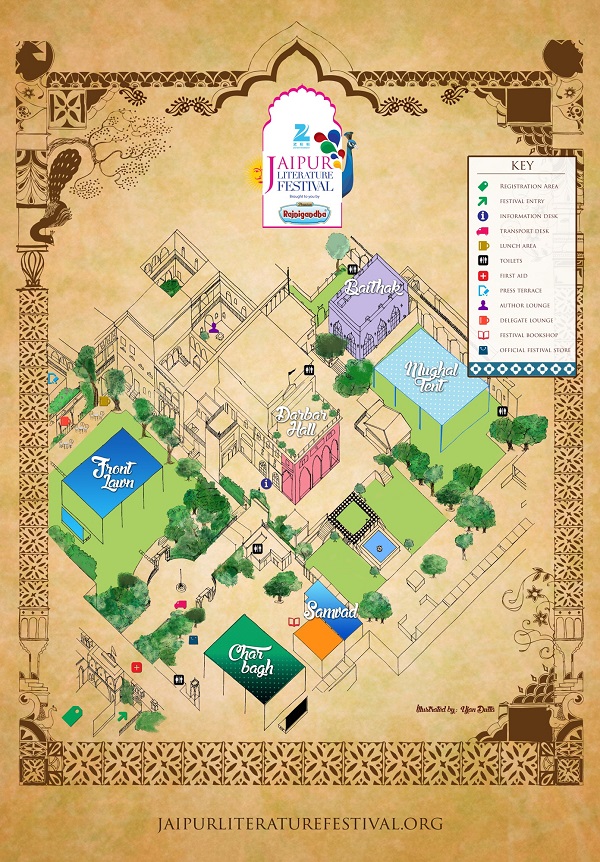 jaipur-literature-festival-venue-layout-jlf-diggi-house