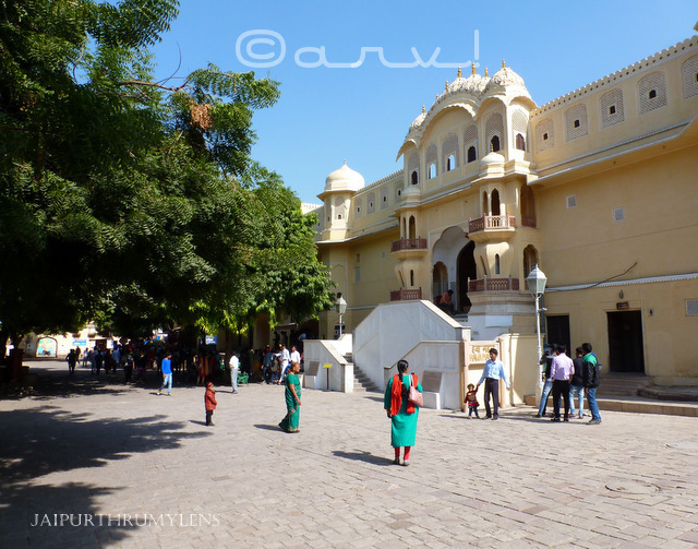 hawa mahal complex corridor entry ticket