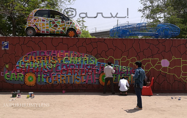 cartist jaipur painting shipping hq container