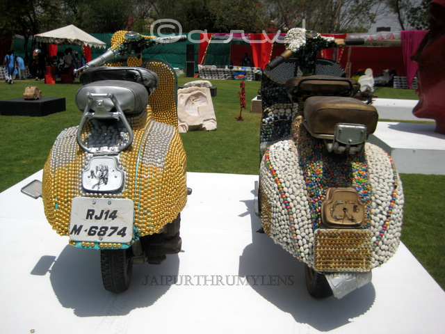scooter art shells cartist jaipur