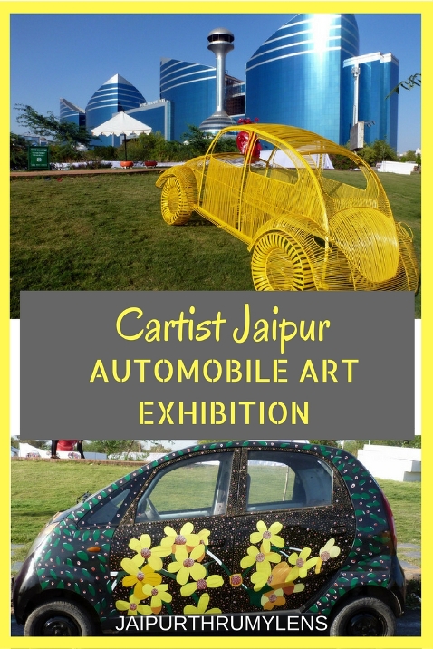 Cartist Jaipur Automobile Art Exhibition Himanshu Jangid Jaipurthrumylens #art #automobile #jaipur #cartist #painting