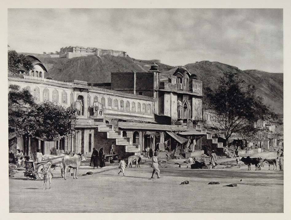 jaipur-old-photo-vintage-choti-chaupar-martin-hurlimann-gangori-bazaar