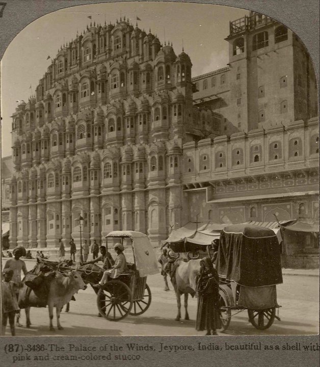 vintage-picture-palace-of-wind-hawa-mahal-jaipur-old-photo