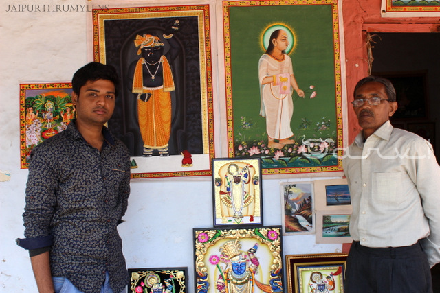 Pichhwai panting artists from Nathdwara Rajasthan