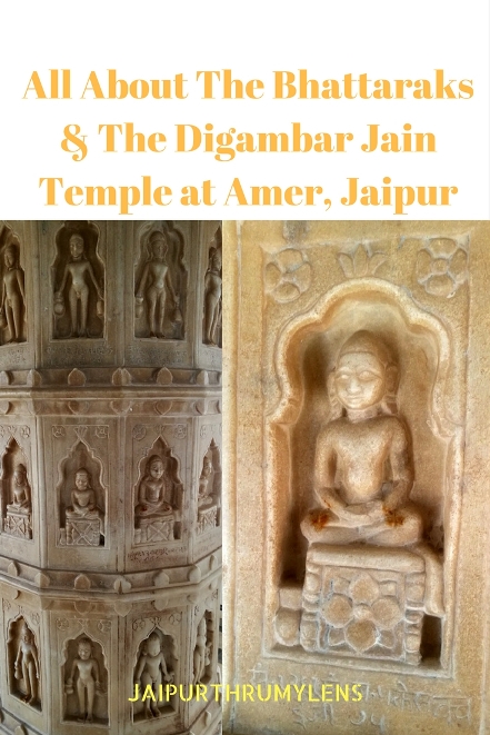 shree digambar jain mandir amer nasiyan jaipur bhattaraka #temple #jaipur #jainism #history #heritage #carving #mahavir #amer