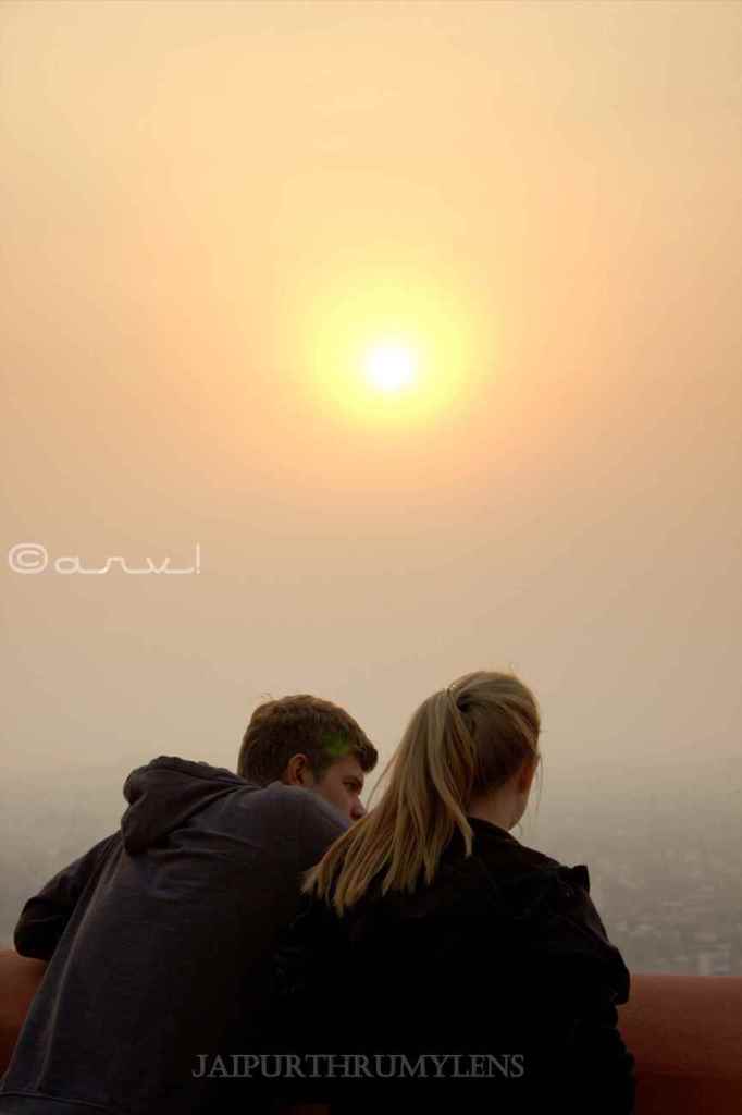 couple-watching-sunset-point-jaipur-city-view-sun-temple