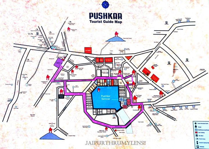 pushkar-map-tourist