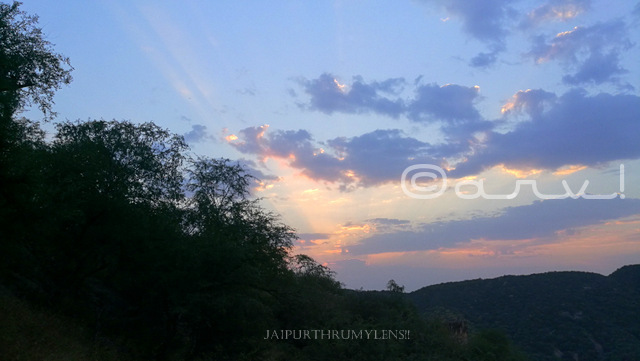 sunrise-in-jaipur-forest-aravali-hills