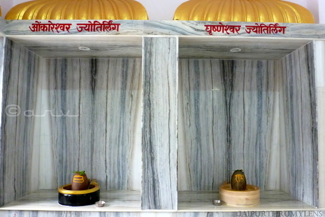 12 jyotirling images from khol ke hanuman ji temple jaipur