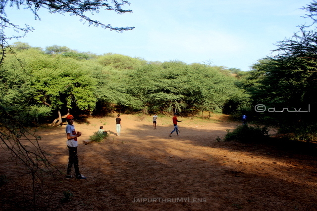 kids-playing-babool-tree-jaipur-hills-trekking